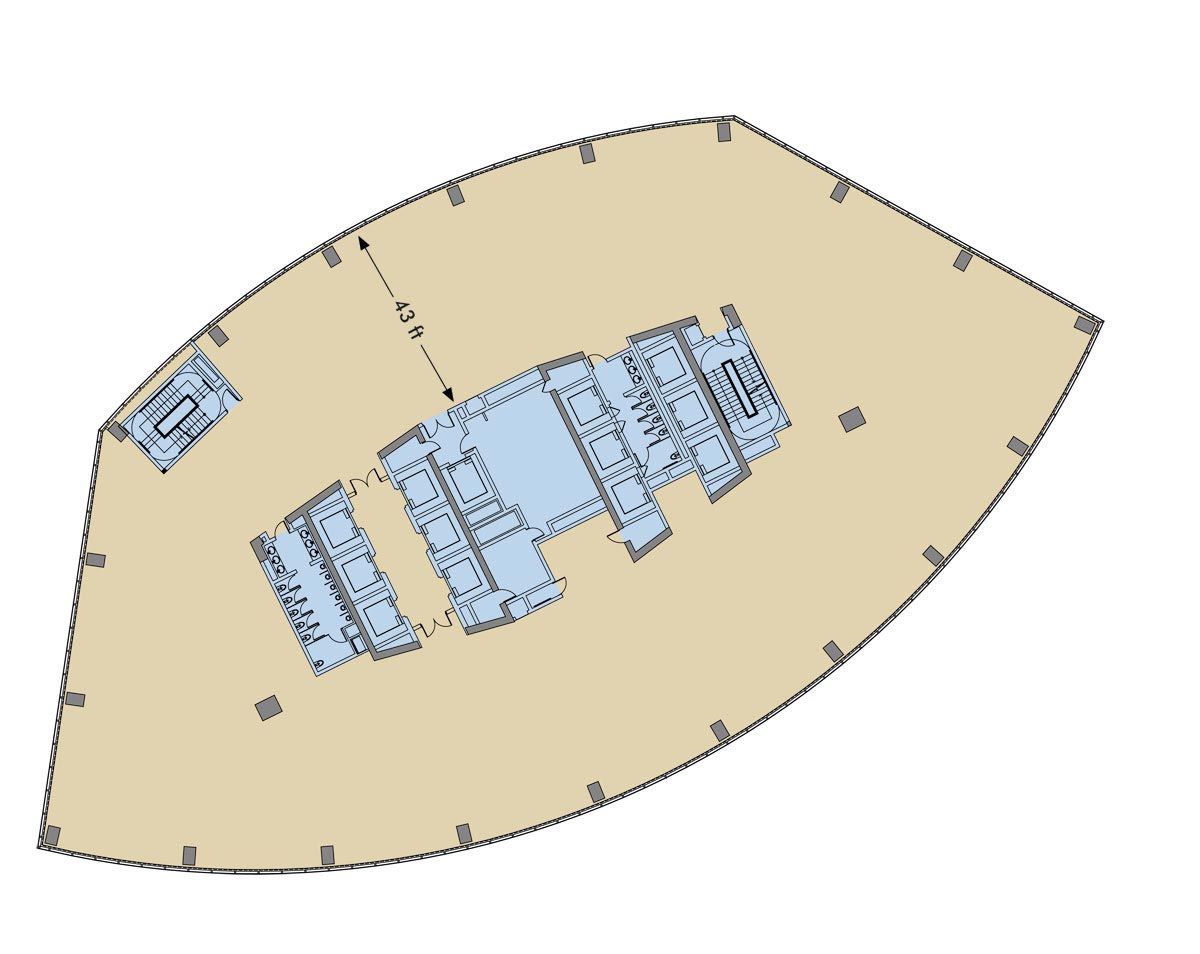 Typical Low-Rise Floor Plate